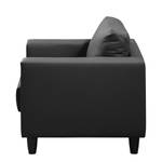 Fauteuil Bexwell I Imitation cuir - Cuir synthétique Madara: Noir