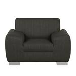 Fauteuil Bollon Tissu - Gris foncé