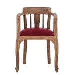 Fauteuil Bombay Sheesham massif - Carmin