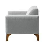 Fauteuil Bora II Tissu - Tissu Saia: Gris clair