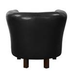 Fauteuil Bovalino Cuir synthétique - Noir