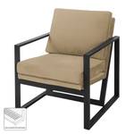 Fauteuil Brock II Velours - Cappuccino