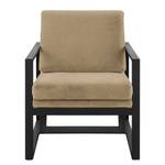 Fauteuil Brock II Velours - Cappuccino