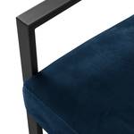 Fauteuil Brock II fluweel - Marineblauw