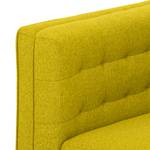 Fauteuil Buckingham geweven stof Geweven stof Milan: Geel