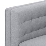 Fauteuil Buckingham Tissu Tissu Milan : Gris clair