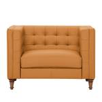 Fauteuil Buckingham Cuir véritable Cuir véritable Gad : Cognac I