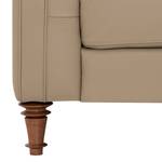 Fauteuil Buckingham echt leer Echt leer Gad: Taupe