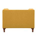 Fauteuil Buckingham Tissu Tissu Selva : Jaune moutarde