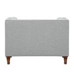 Fauteuil Buckingham Tissu Tissu Selva : Gris argenté