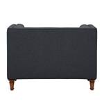 Fauteuil Buckingham Tissu Tissu Ramira : Anthracite