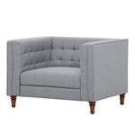 Fauteuil Buckingham Tissu Tissu Ramira : Argenté