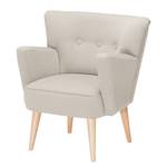 Fauteuil Bumberry Tissu - Beige clair