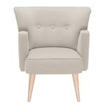 Fauteuil Bumberry Tissu - Beige clair