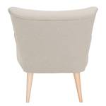 Fauteuil Bumberry Tissu - Beige clair