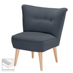 Fauteuil Panti Tissu - Bleu jean