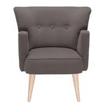 Fauteuil Bumberry Tissu - Taupe