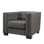 Fauteuil Burford geweven stof - grijs