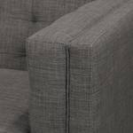 Sofa Burford (2-Sitzer) Webstoff - Grau