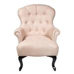 Fauteuil de café Velours beige