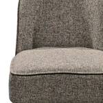 Fauteuil Capain Tissu - Marron / Gris