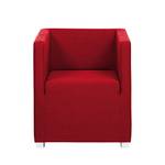 Fauteuil Carmen Tissu rouge