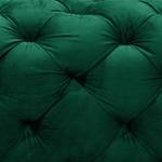 Fauteuil Leominster II Velours - Vert foncé - Vert foncé