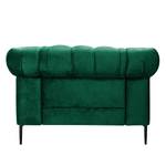 Fauteuil Cayley Velours - Vert foncé