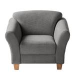 Fauteuil Cebu geweven stof - Grijs