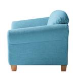 Fauteuil Cebu Tissu - Bleu clair