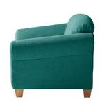 Fauteuil Cebu Tissu - Bleu pétrole