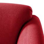 Fauteuil Cebu geweven stof - Rood