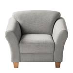 Fauteuil Cebu Tissu - Gris argenté