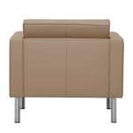 Fauteuil Chelsea echt leer Echt leer Gad: Taupe - Cilinder