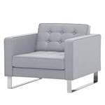 Fauteuil Chelsea Tissu Tissu Milan : Gris clair - Luge