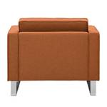 Fauteuil Chelsea Tissu Tissu Milan : Marron rouille - Luge