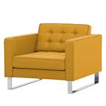 Fauteuil Chelsea Tissu Tissu Selva : Jaune moutarde - Luge