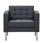 Fauteuil Chelsea Tissu Tissu Milan : Anthracite - Cylindre