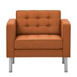 Fauteuil Chelsea Tissu Tissu Milan : Marron rouille - Cylindre