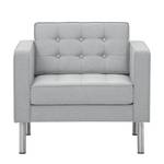 Fauteuil Chelsea Tissu Tissu Selva : Gris argenté - Cylindre