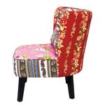 Fauteuil Club Patchwork Rouge