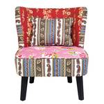 Fauteuil Club Patchwork rood