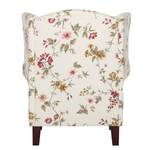 Sessel Colmar Webstoff - Floral - Creme - Ohne Hocker