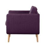 Fauteuil Croom paarse geweven stof