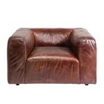 Fauteuil Cubetto Cuir véritable marron