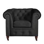 Fauteuil Esplanada Velours - Noir