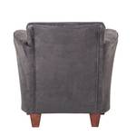 Fauteuil Even Microfibre marron foncé