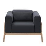 Fauteuil Fleek Tissu Ever : Anthracite - Beige