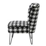 Fauteuil Florida Tissage à plat - Noir / Blanc