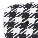 Fauteuil Florida Tissage à plat - Noir / Blanc